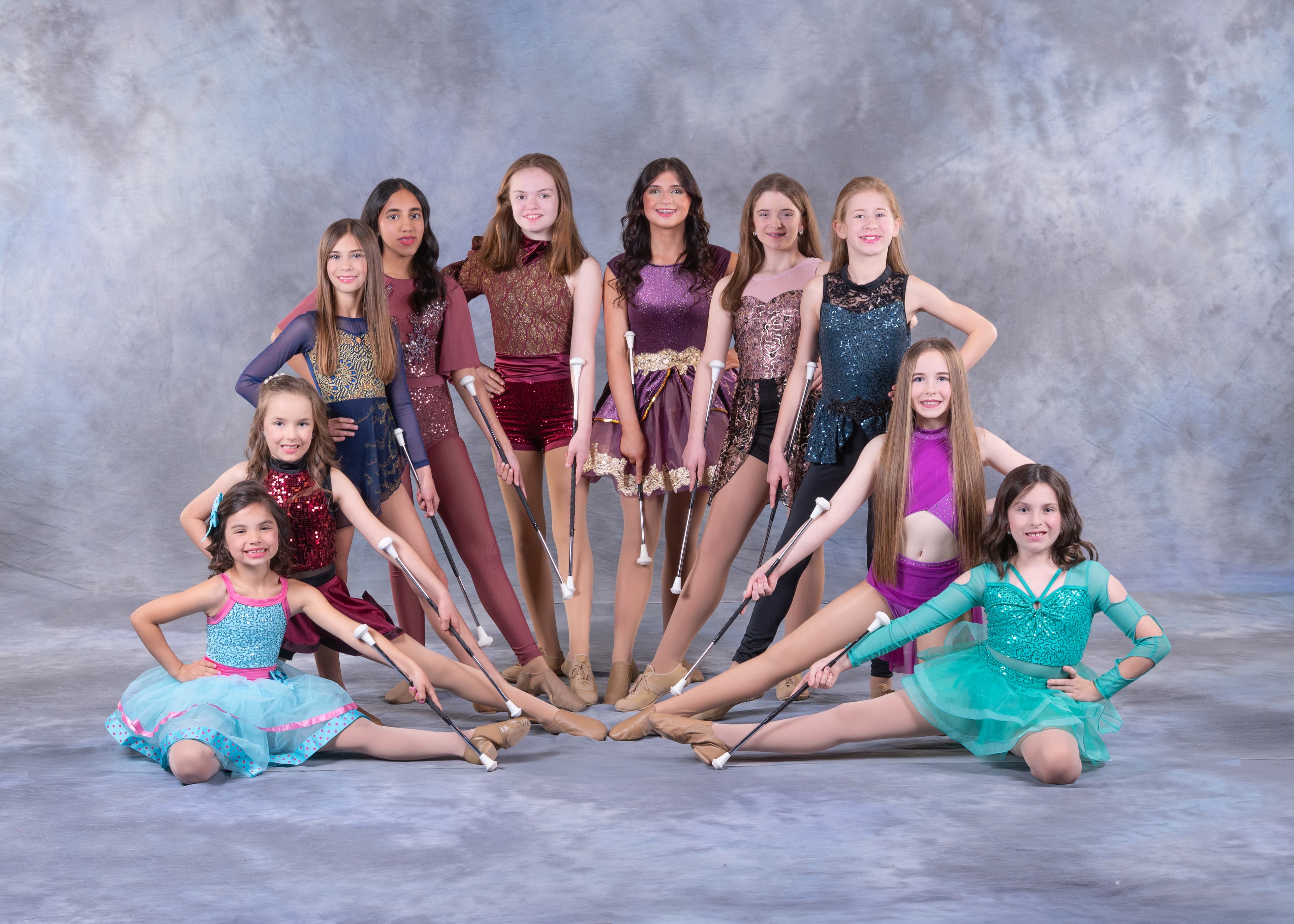 Photo of RCT twirlers in costume